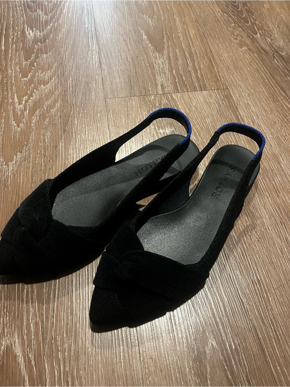Rothy's Black The Twist Point Slingback (5 1/2) - Picture 3 of 7